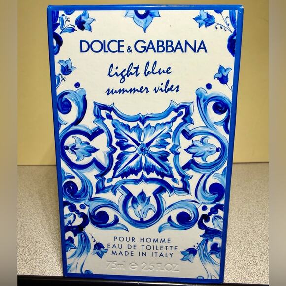 Dolce & Gabbana Other - 🔥Dolce & Gabbana Light Blue Summer Vibes Pour Homme Eau de Toilette 75ml🔥